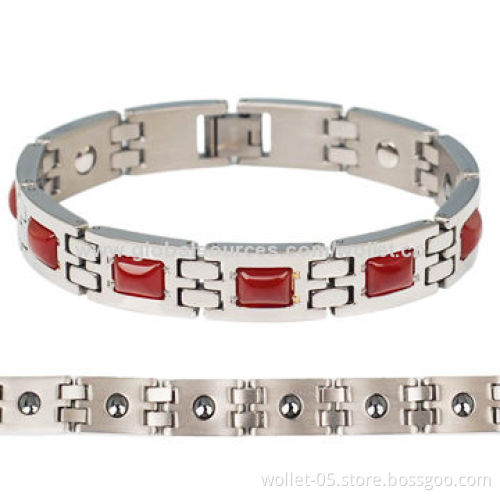 2014 China Jewelry Manufacturer, Selling Fashion, 316L Stainless Steel, Magnetic Bracelet